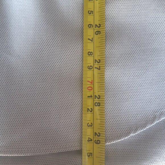 Hudson Room SZ 17.5 Slim Fit 100% Egyptian Cotton 80s 2 Ply Grey Men's Shirt - Picture 13 of 13